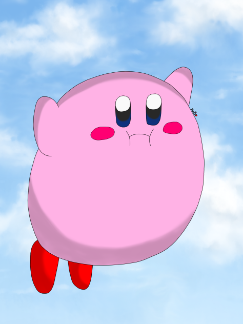 Flying Kirby