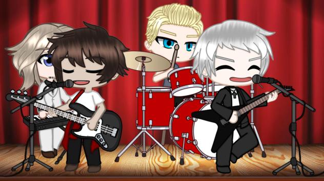 Concert of Prussia and his metal band