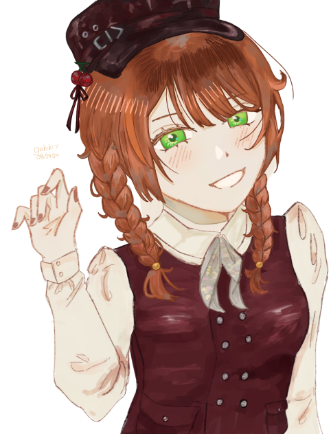 I actually colored