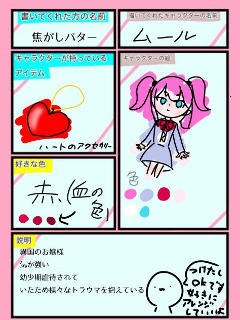 キャラ募