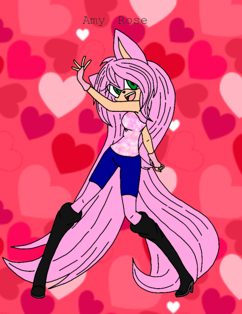 It's Go Time Amy The Cute HedgeHog