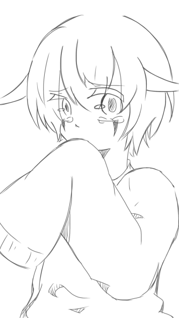 マイキャラ【線画】