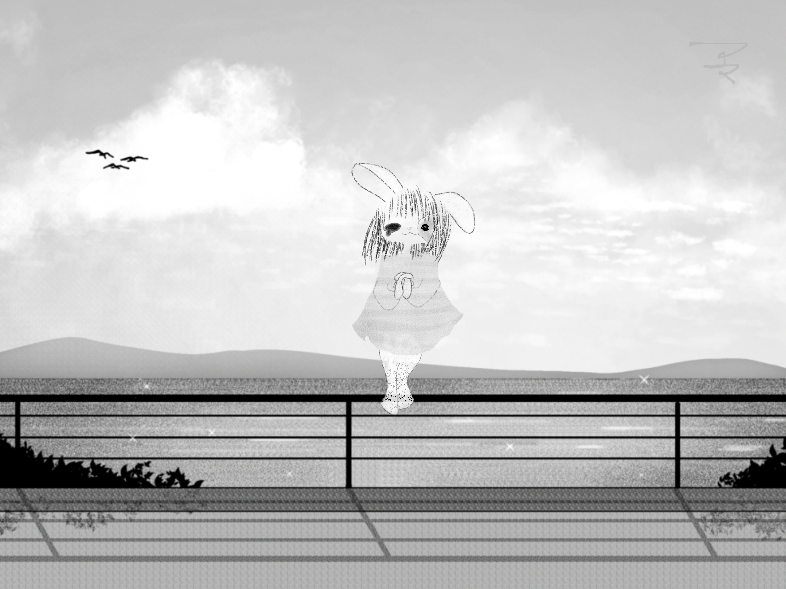 ｳｻｷﾞって寂しいと死んじゃうんだよ - ibisPaint