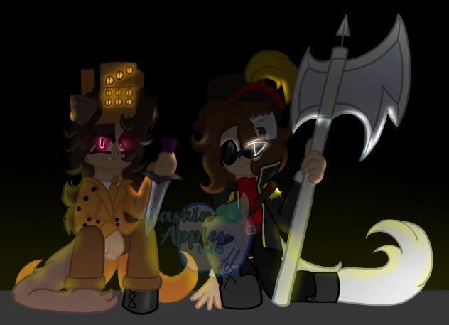 The admin brothers [flame text]