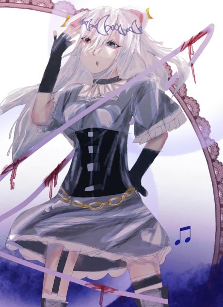 Queen of darkness with bl00d #2