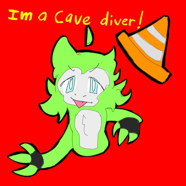 I’m a CAVE DIVER!!!