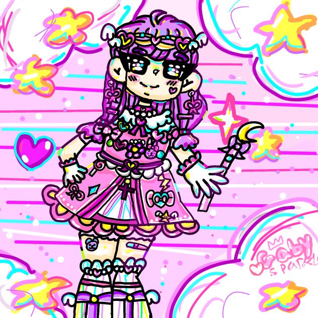 kawaii decora magical girl