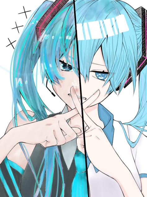 Miku colouring collab