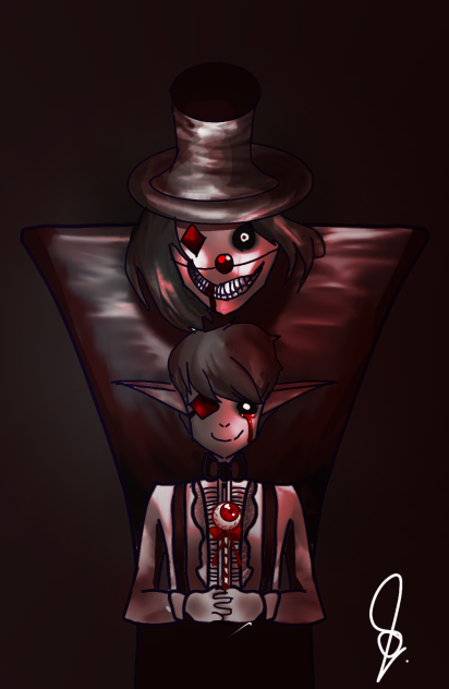 Behind the shadow - ibisPaint