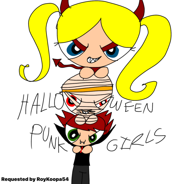 Halloween Punk Girls (read description)