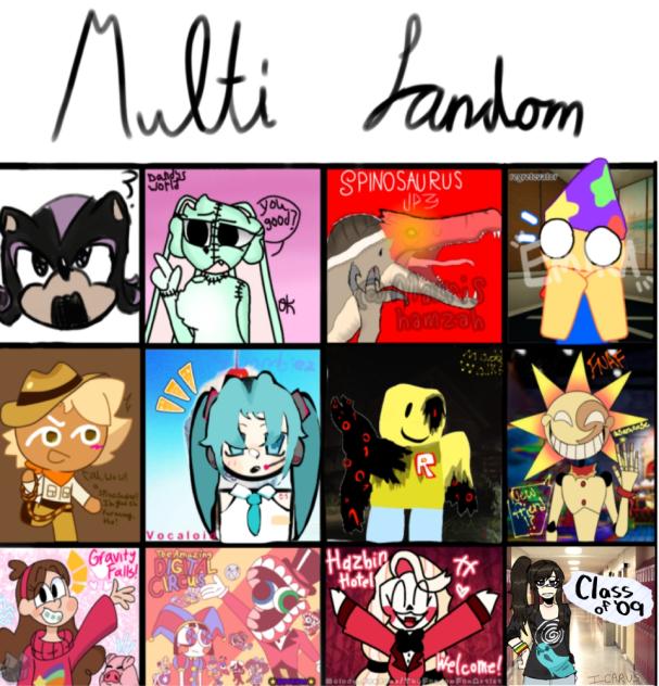 MultiFandom Collab!! - ibisPaint