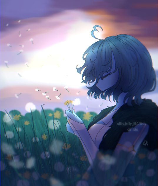 cuz I'M IN A FIELD OF DANDELIONS-