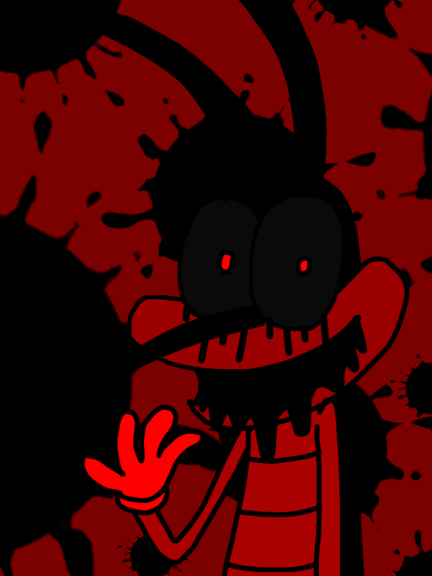 Zalgo Joey fanart