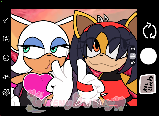 old art trade with my friend