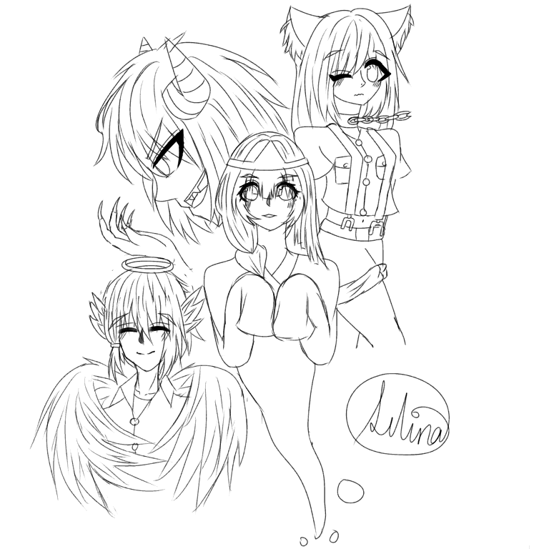 drawing creatures - ibisPaint