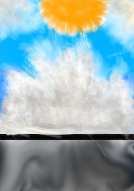 The First painting made on my phone