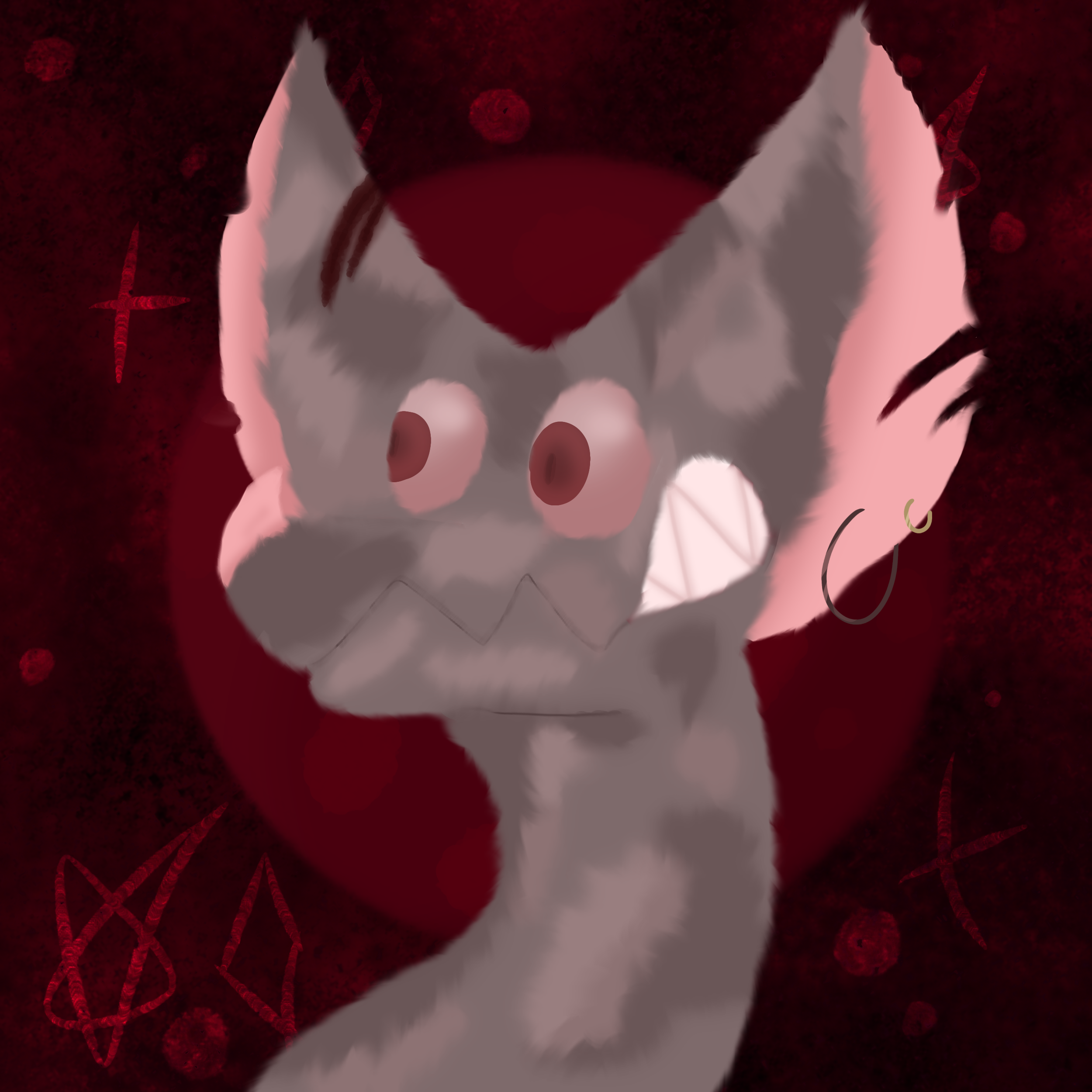 Spooky bat thing - ibisPaint