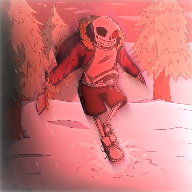 Teleportation Horror Sans