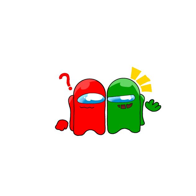 Two of em having a conversation