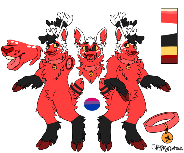 Moxxie inspired reindeer