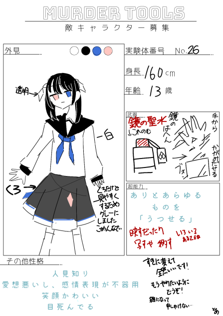 キャラ募集参加