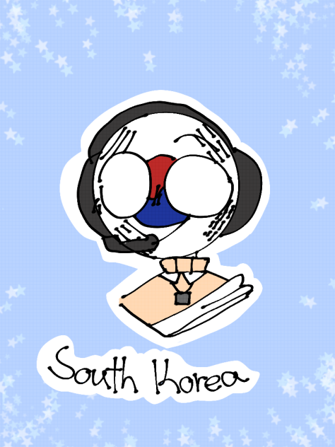South Korea countryhumans