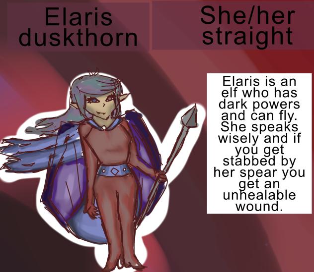 Character for Max’s shenanigans