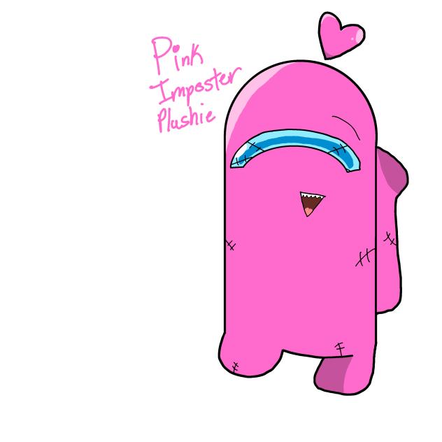 Meet Pink Imposter Plushie!