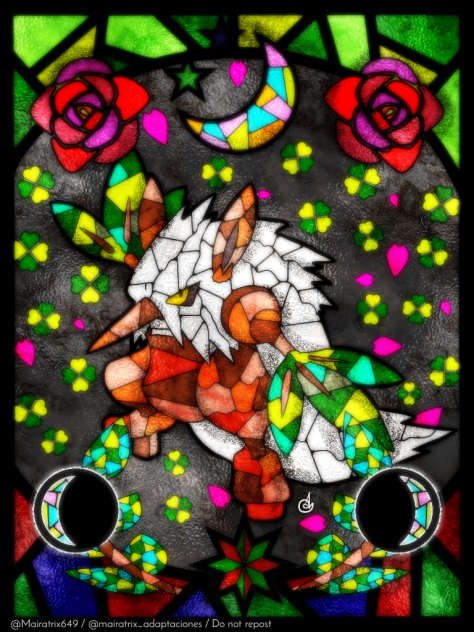 Shiftry ダーテング (Stained Glass Version)