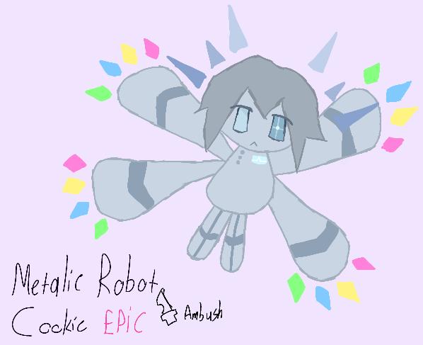 Metalic Robot Cookie!