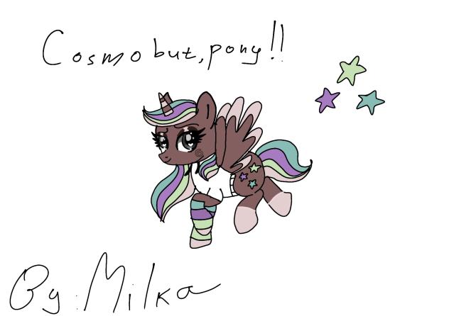 Cosmo but,pony!!