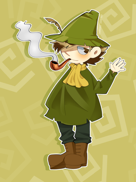 Snufkin from Moomin (req)