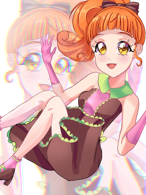 栗栖ここねJumping💚🧡 - ibisPaint