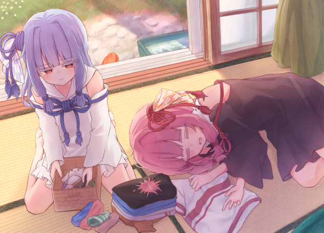 片付けうたたね蕾姉妹