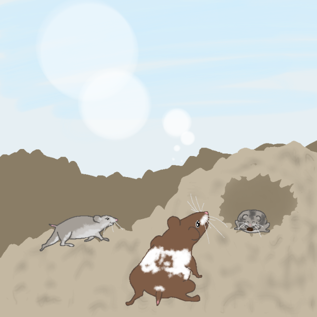 Hamster babies - ibisPaint