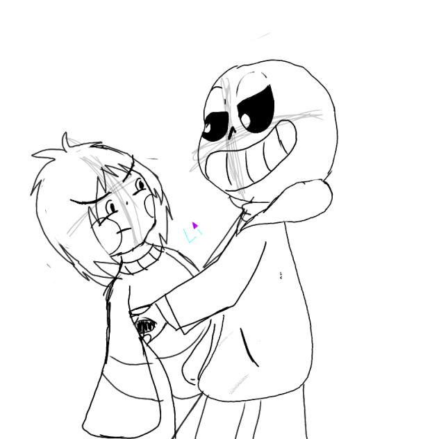 sans x chara - ibisPaint