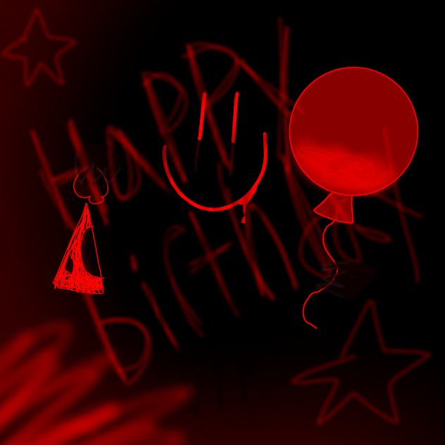 happy birthday 🎂 👁(bw)