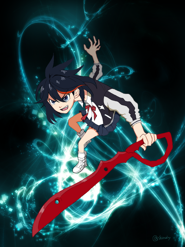 纏流子トレース Ibispaint