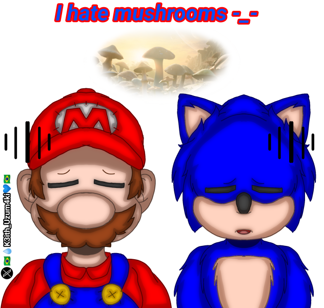 They hate mushrooms -_-