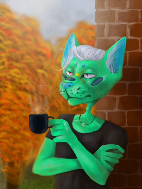autumn day - ibisPaint