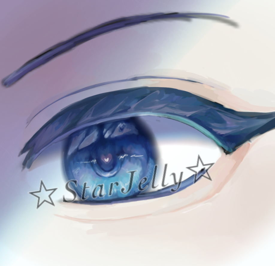Really detailed eye - ibisPaint