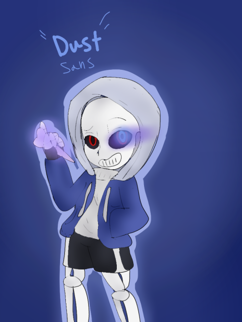 dust sans 💜🖤