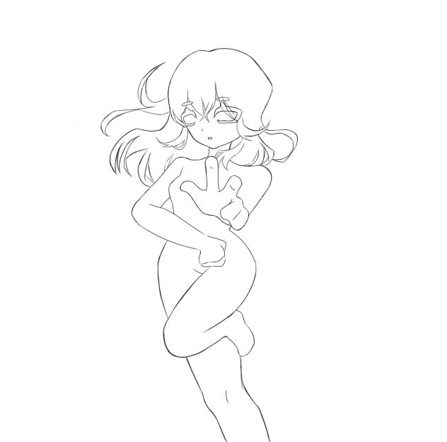 Unfinished lineart