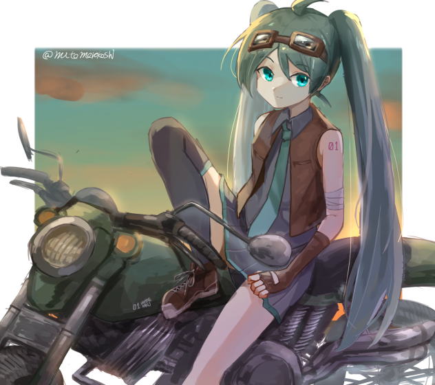 バイクミクちゃん