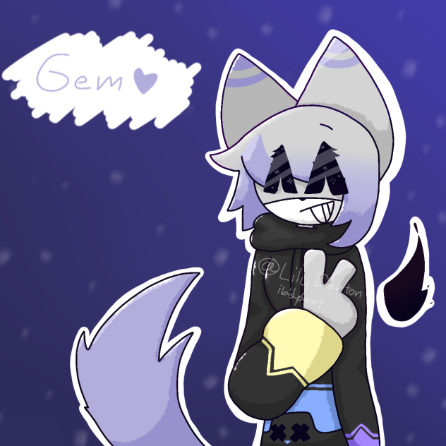 Gem ✨ Mah main oc ✨ (REDRAW)