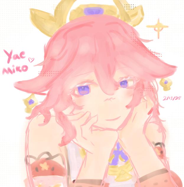 yae miko - ibisPaint