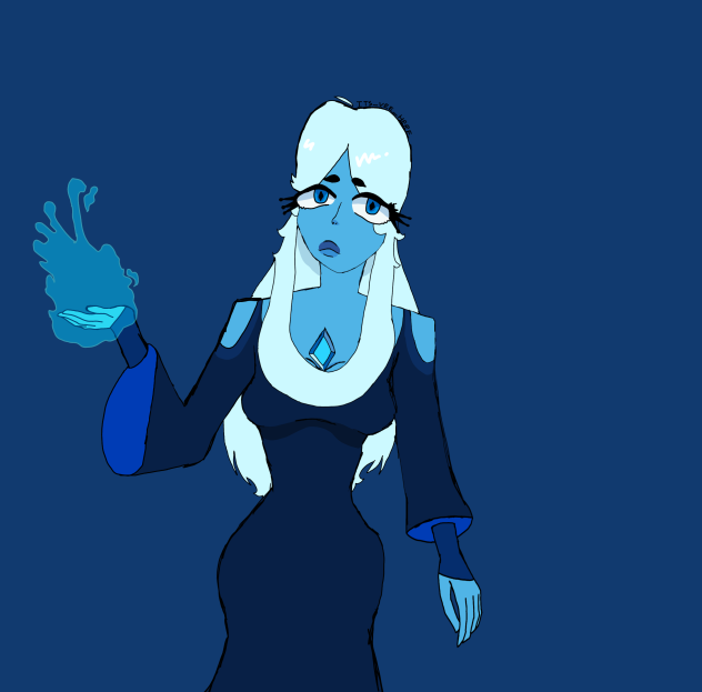 Blue Diamond in my style