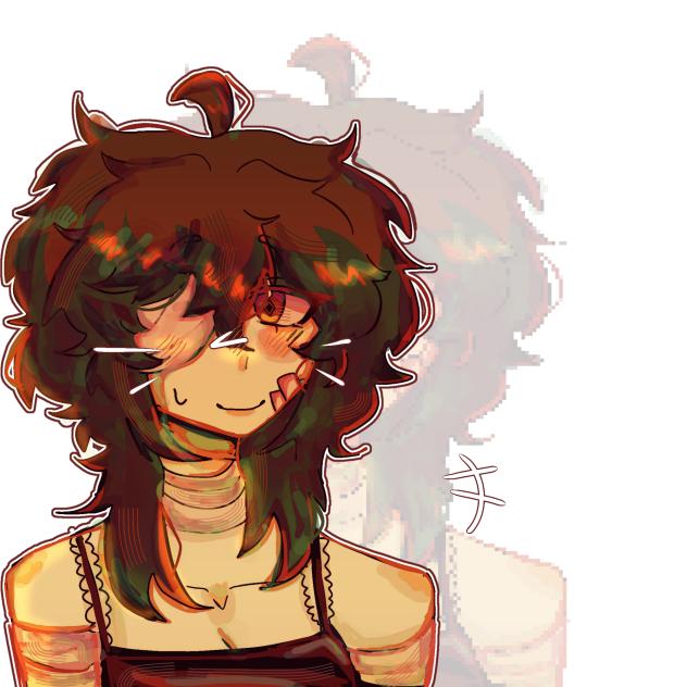 an oc of mine called ash!!