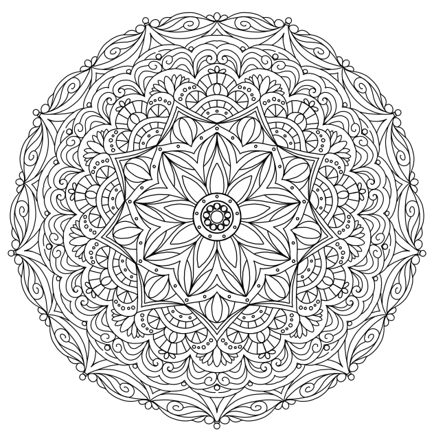 コロリアージュ（大人の塗り絵）