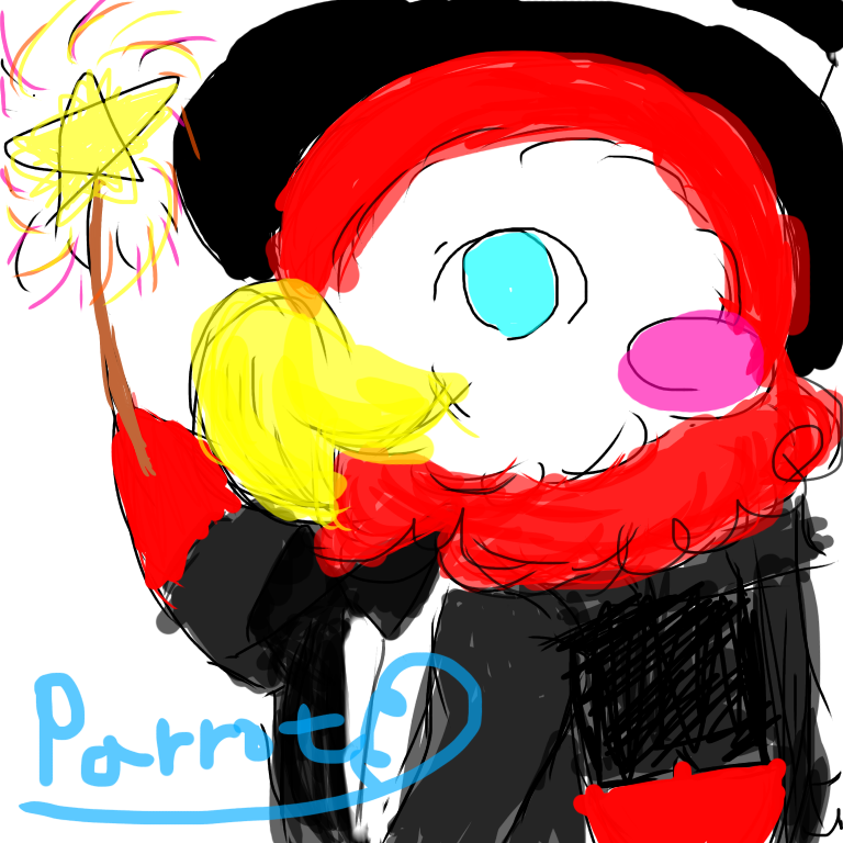 parrot - ibisPaint